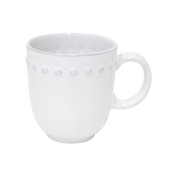 COSTA NOVA Bijela kamena šalica Pearl, 370 ml