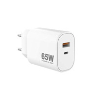 SINOX PRO Punjač, USB-A + USB-C, PD 65W, bijeli