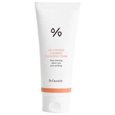 DR.CEURACLE 5α Control Clearing Cleansing Foam, seboregulacijska pjena za lice, 200 ml