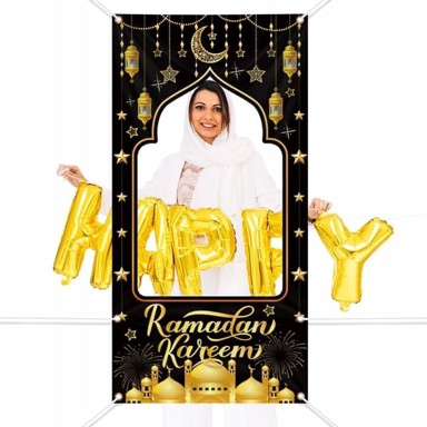 NIKCORP Baner Ramadan Kareem, 180 x 90 cm