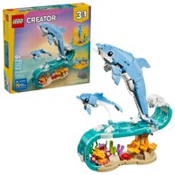 LEGO Konstrukcijski set Creator 3 in 1 Sea Animals Beautiful Dolphins 31385