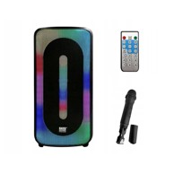 BASS POLSKA Bluetooth zvučnik s mikrofonom i daljinskim upravljačem, karaoke funkcija