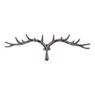 ESSCHERT DESIGN Smeđa metalna zidna vješalica