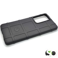 Silikonska Rugged Shield maskica za Samsung S21 Ultra Crna