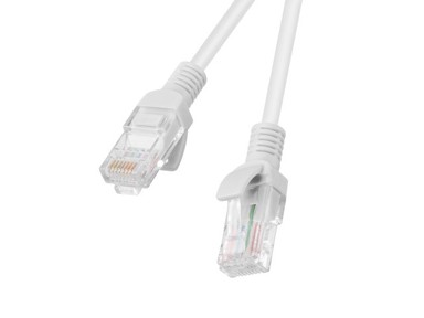 LANBERG Mrežni kabel, PCU6-20CC-0050-S, Cat 6 U/UTP, duljina 0,5 m, siva