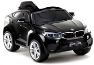 Auto na akumulator BMW X6, crni, lakirani