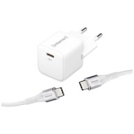 INTENSO Adapter 30W GaN s USB-C konektorom W30C + USB-C kabel 60W, 1,5 m