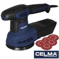 CELMA ekscentrična brusilica DBSSm 125GEO, 125 mm, 450 W