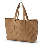 ELODIE Torba za potrepštine, Braided Caramel Brown