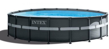 INTEX Bazen ULTRA FRAME 26330 549 × 132 cm, pješčana pumpa, ljestve