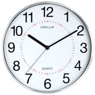 UNILUX Sat, zidni, Aria, fi 28,5 cm, metal, sivi