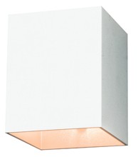 Stropna rasvjeta Muro, pravokutna, srebrno/bijela