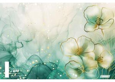 TARGET Bilježnica Watercolor, A4, kvadratići, 54 lista, meki uvez