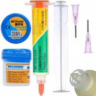 ROSFIX Set za lemljenje NC-559-ASM i XGSP50, topnik i pasta 42 g, Sn63/Pb37, 183°C