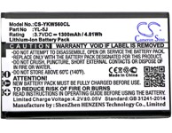 Baterija za Yealink W56H YL-5J