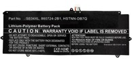 COREPARTS Baterija za HP laptop 37,00Wh Li-Pol 7,4V 5000mAh
