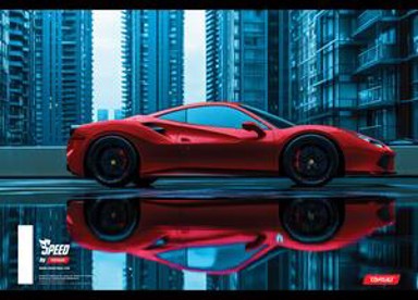 TARGET Bilježnica Speed, A4, linije, 54 lista, meki uvez