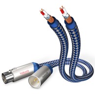 IN-AKUSTIK Audio Kabel XLR - XLR 0,5 m 00405007 Premium