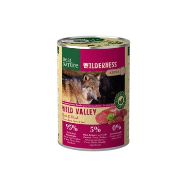REAL NATURE Wilderness Adult konjetina i govedina 400 g