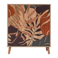 KALUNE DESIGN Ormarić u dekoru hrasta u prirodnoj boji 95x111 cm Multilux