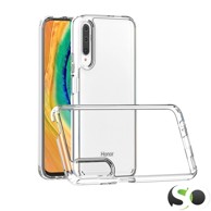 Silikonska maskica s akrilom za Huawei P40 Prozirna