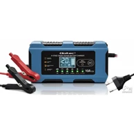 QOLTEC 52668 pametni punjač akumulatora 12 V / 10 A s funkcijom regeneracije