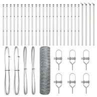 Heksagonalna ograda, 0. 4x50 m pocinčani čelik