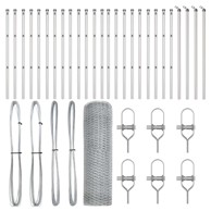 Heksagonalna ograda 0.4x50 m pocinčani čelik