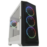 LC-POWER Kućište LC-805BW-ON, midi, bijelo