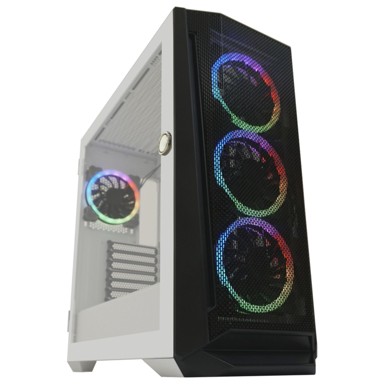 LC-POWER Kućište LC-805BW-ON, midi, bijelo