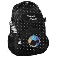 BEUNIQ Školski ruksak DM22UU-2708, anatomski, Disney Minnie, crna