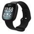 B-STRAP Silicone (Large) remen za Fitbit Versa 3, black