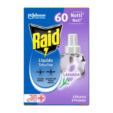 RAID Punjenje za električni aparat Lavanda 60N, 36 ml