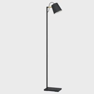 EGLO Stajaća lampa 1xe27 crno/smeđa lacey 43614