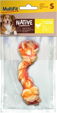 MULTIFIT Poslastica za pse Native Chewing Knot piletina M