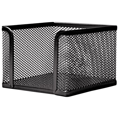 BLOK kocka, žica, 9.5 x 9.5 x 9.5 cm, metal, crna