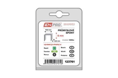 ENPRO Kopče PROFI, 345 / 06 mm, 1400 kom, blister