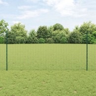 Euro ograda s 11 U stupova 1. 2x25 m, čelik, zelena