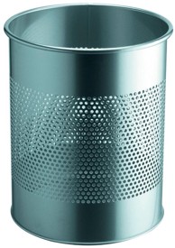 Metalni koš za smeće 3310 srebrna