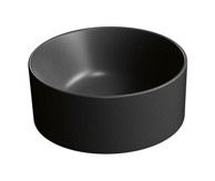GSI KUBE X Umivaonik, Ø32 cm, nadgradni, keramika, crna mat