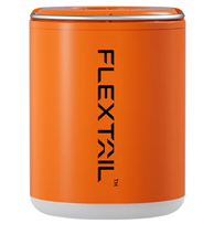 FLEXTAIL Prijenosna pumpa za zrak Tiny Pump 2X, punjiva, s lampom, narančasta