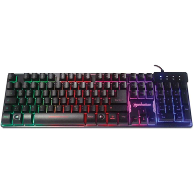 MANHATTAN Tipkovnica 178457, USB, QWERTY španjolska, crna