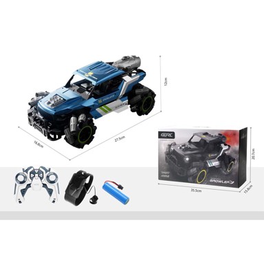 Terenski kamion na daljinsko upravljanje Monster Truck, RC, 1:12, 2 načina upravljača