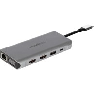 PLUSONIC Priključni adapter Z USB-C Docking Adapter, 8 u 1