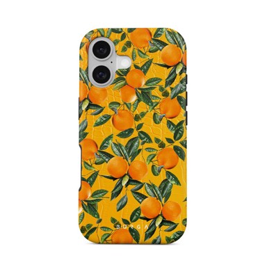 BURGA Premium Tough MagSafe maskica za iPhone 17 Orange Lemonade