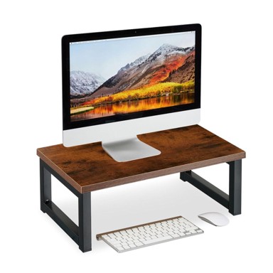 NORTHIX Stalak za monitor, industrijski dizajn, MDF
