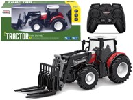 Poljoprivredni viličar traktor na daljinsko upravljanje 2,4 G, gumeni kotači
