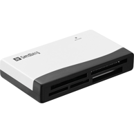 SANDBERG Čitač kartica 133-46 USB, crno-bijeli
