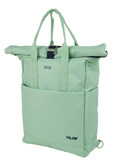 MILAN Ruksak, 1918 Rollup, 10 l, mint zelena