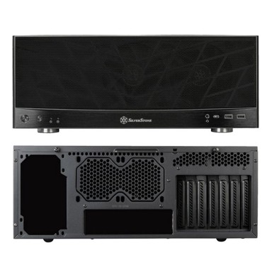 SILVERSTONE Kućište SST-GD11B Grandia Airflow, HTPC, ATX, crno